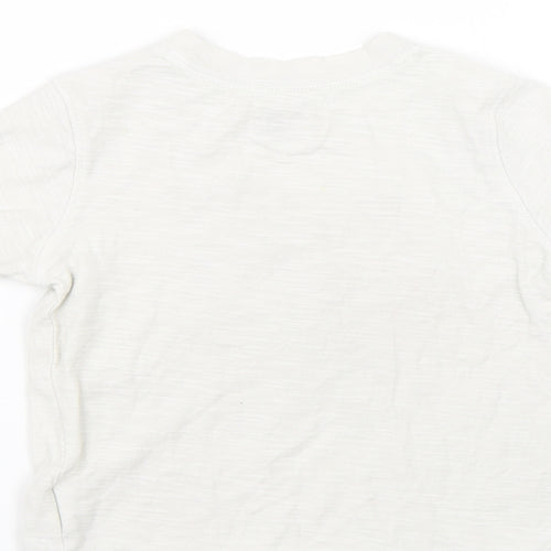 Gap Boys White   Basic T-Shirt Size 3 Years  - Dog