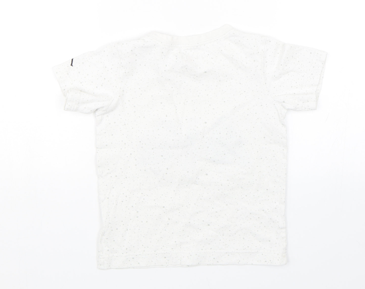 Jordan Boys White Polka Dot  Basic T-Shirt Size 4-5 Years  - Air Jordan