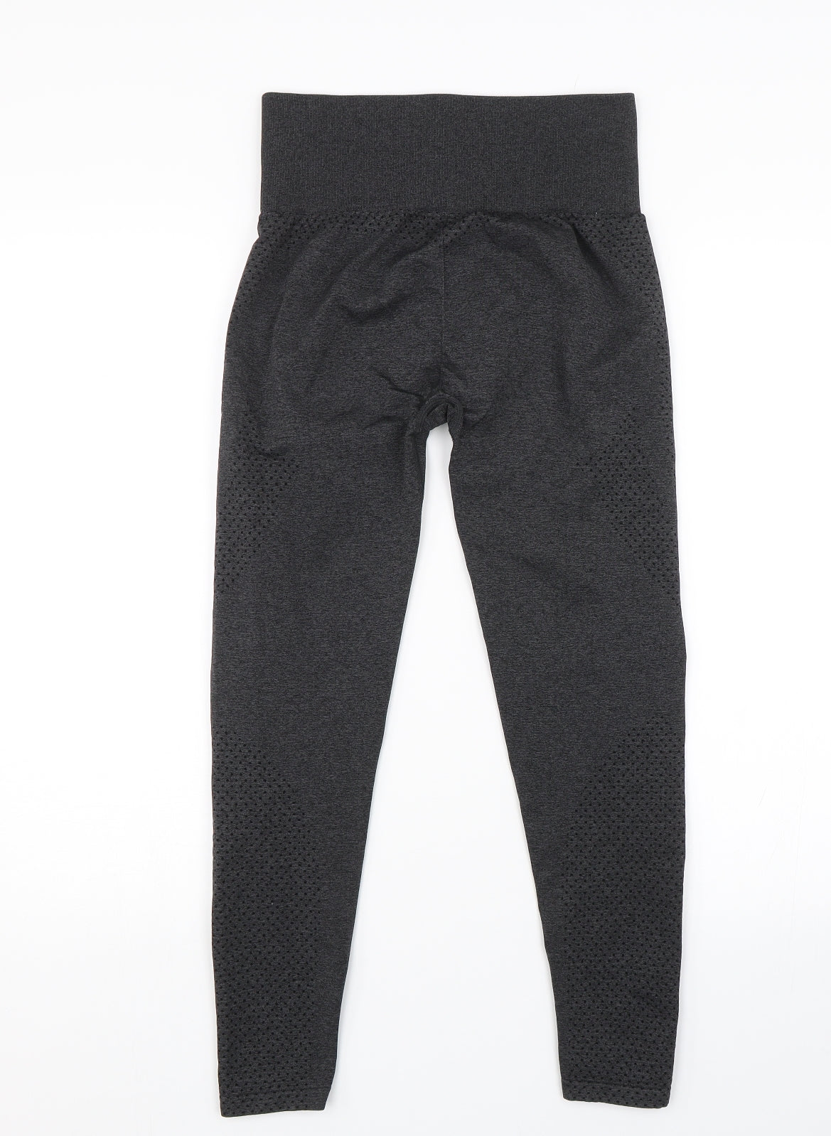 H&M Womens Black   Compression Leggings Size S L22.5 in