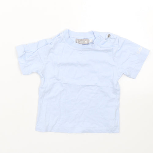 Boboli Baby Blue   Basic T-Shirt Size 12 Months