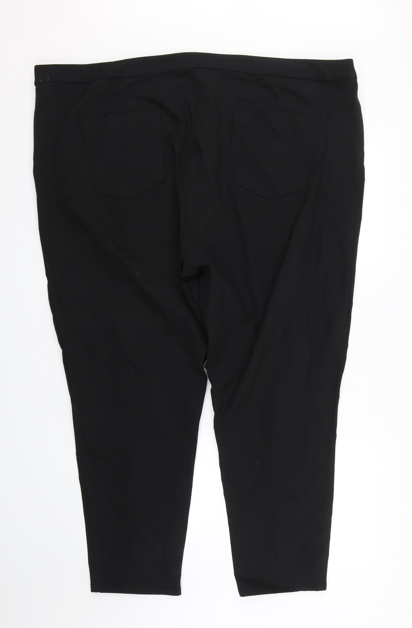 ASOS Womens Black   Trousers  Size 26 L23.5 in