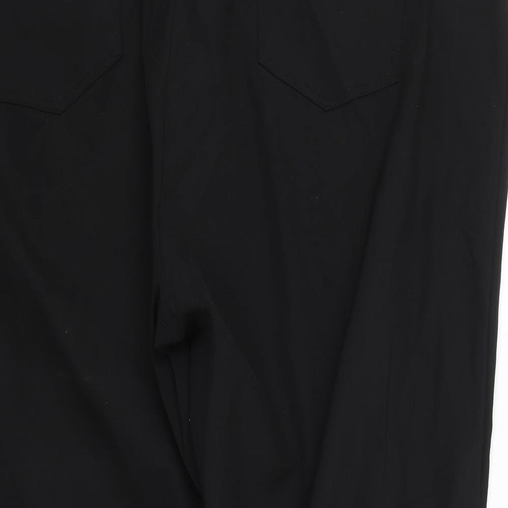 ASOS Womens Black   Trousers  Size 26 L23.5 in
