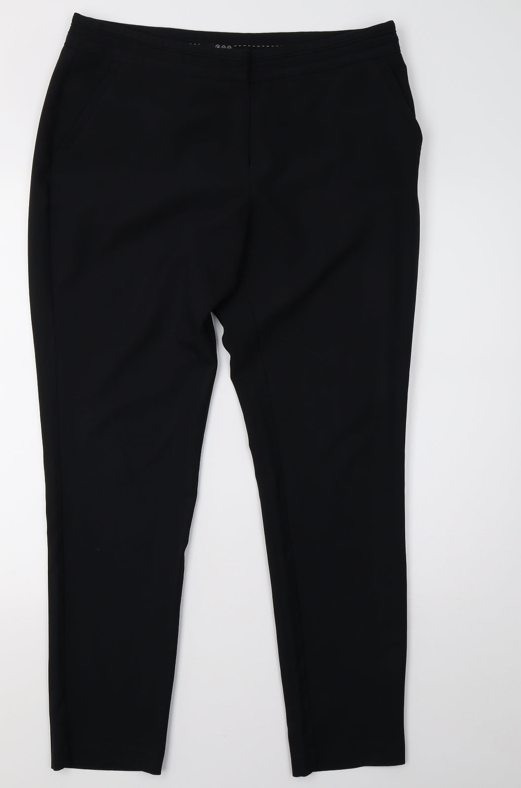 Primark Womens Black   Trousers  Size 14 L30 in