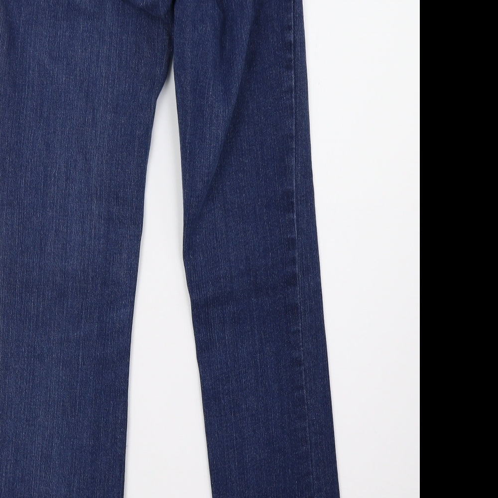 NEXT Womens Blue  Denim Mom Jeans Size 8 L30 in