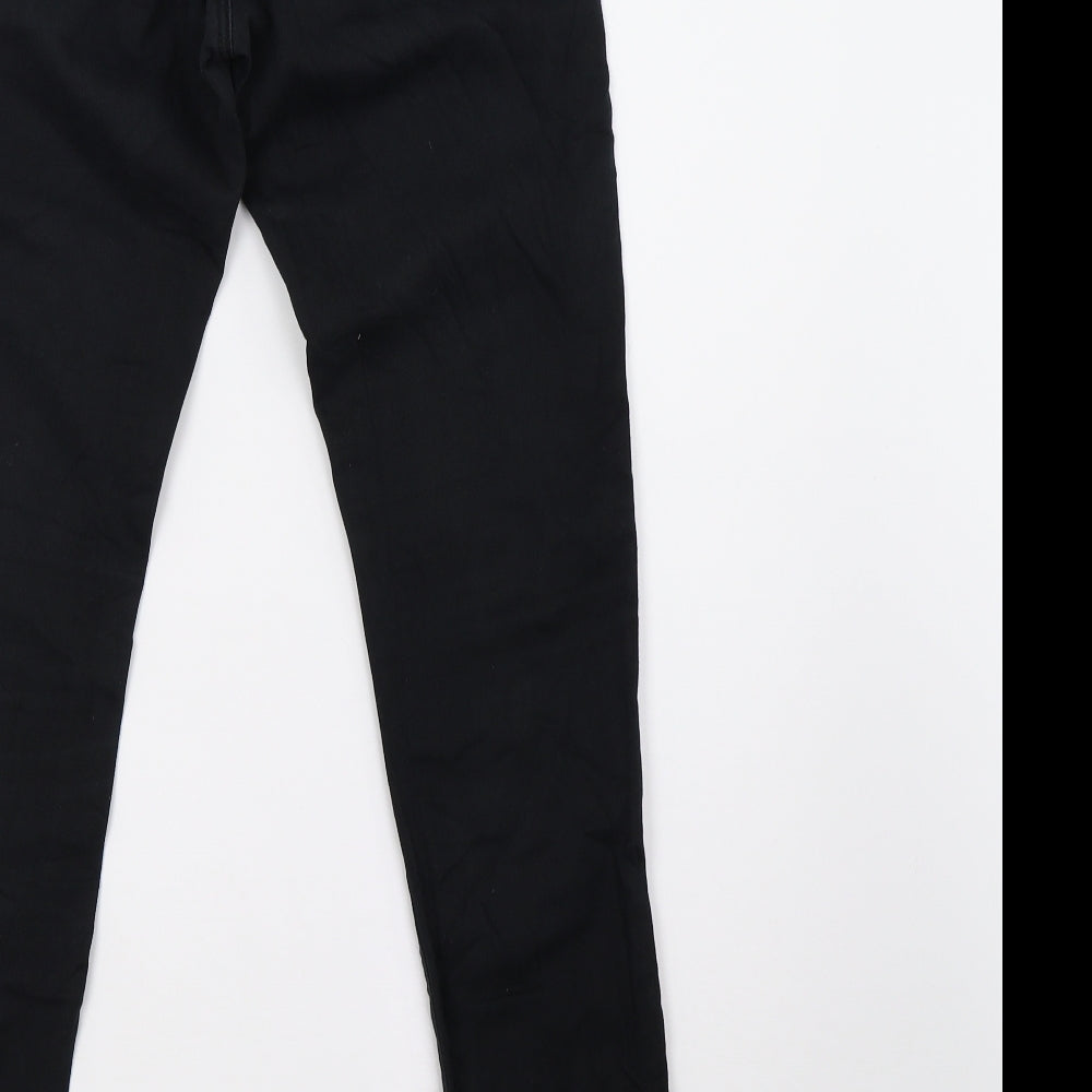 Mavi Womens Black  Denim Skinny Jeans Size 10 L30 in