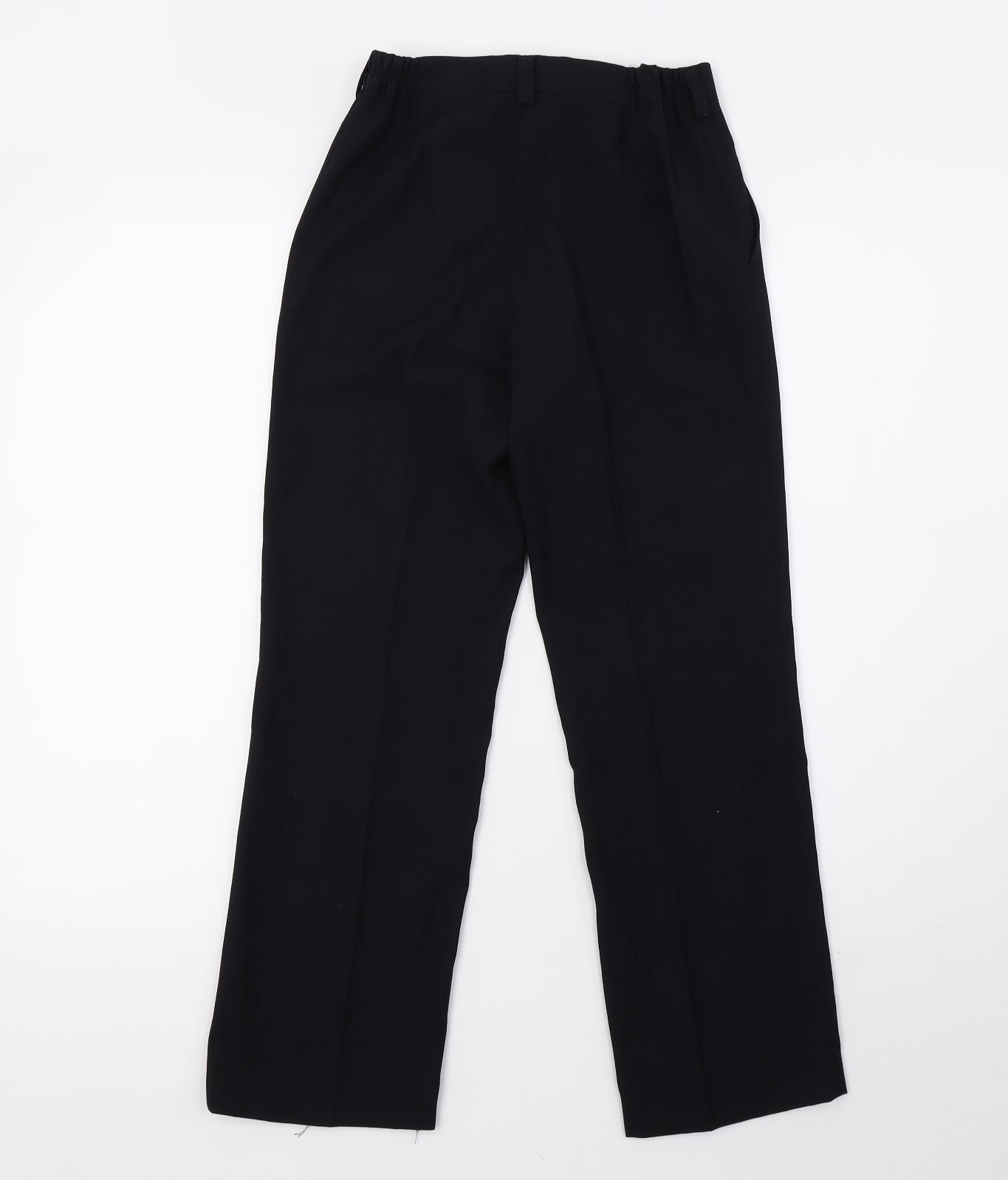 Preworn Boys Black   Sweatpants Trousers Size S - school wear