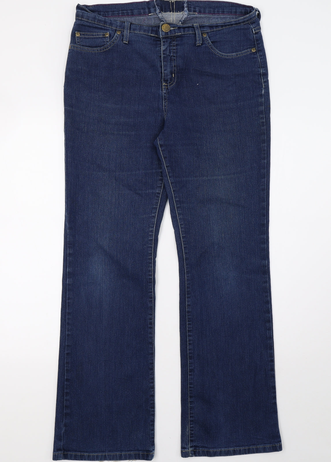 Marks and Spencer Womens Blue  Denim  Jeans Size 10 L32 in