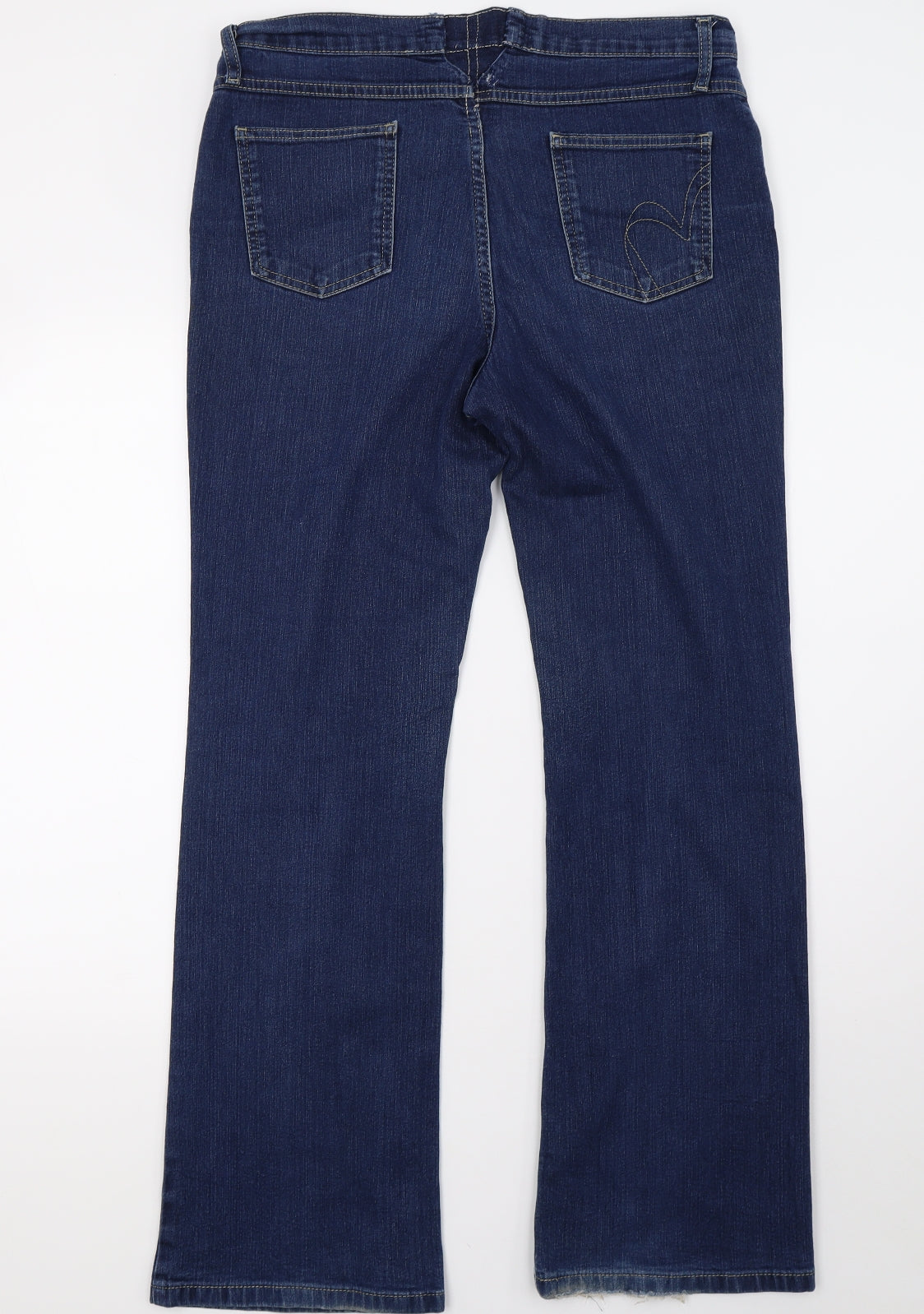 Marks and Spencer Womens Blue  Denim  Jeans Size 10 L32 in