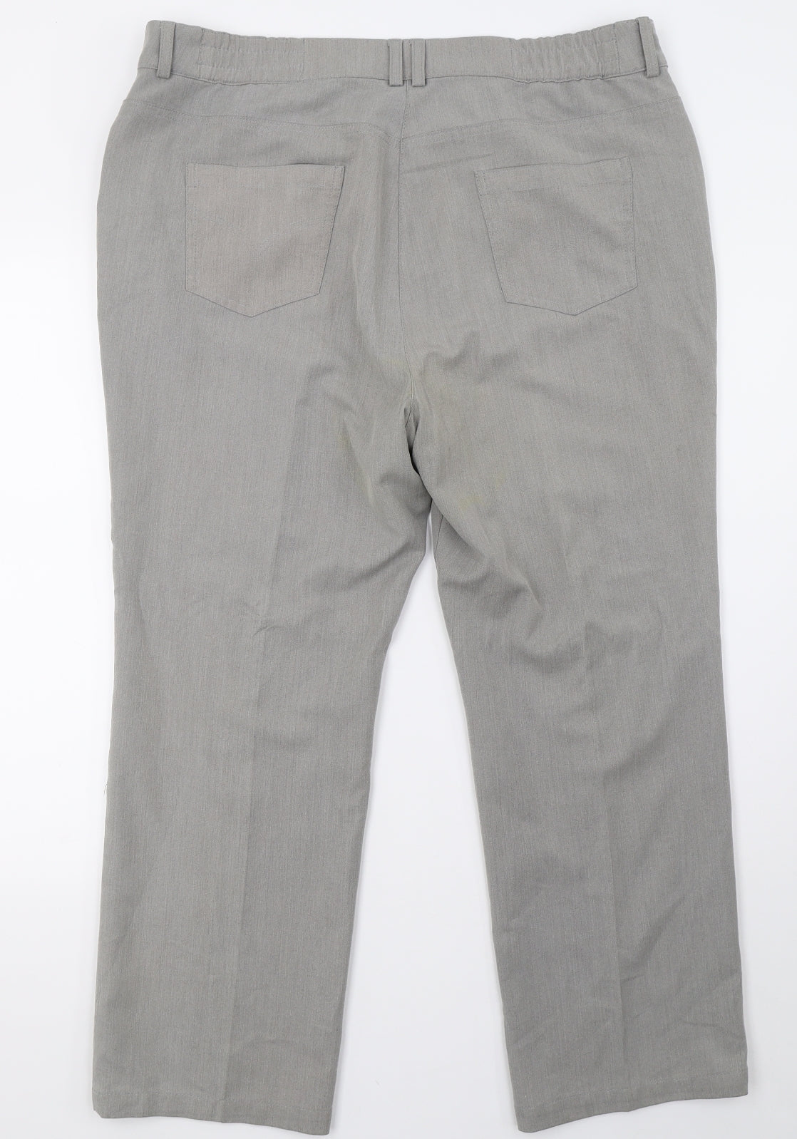 Preworn Womens Grey   Trousers  Size 16 L28 in