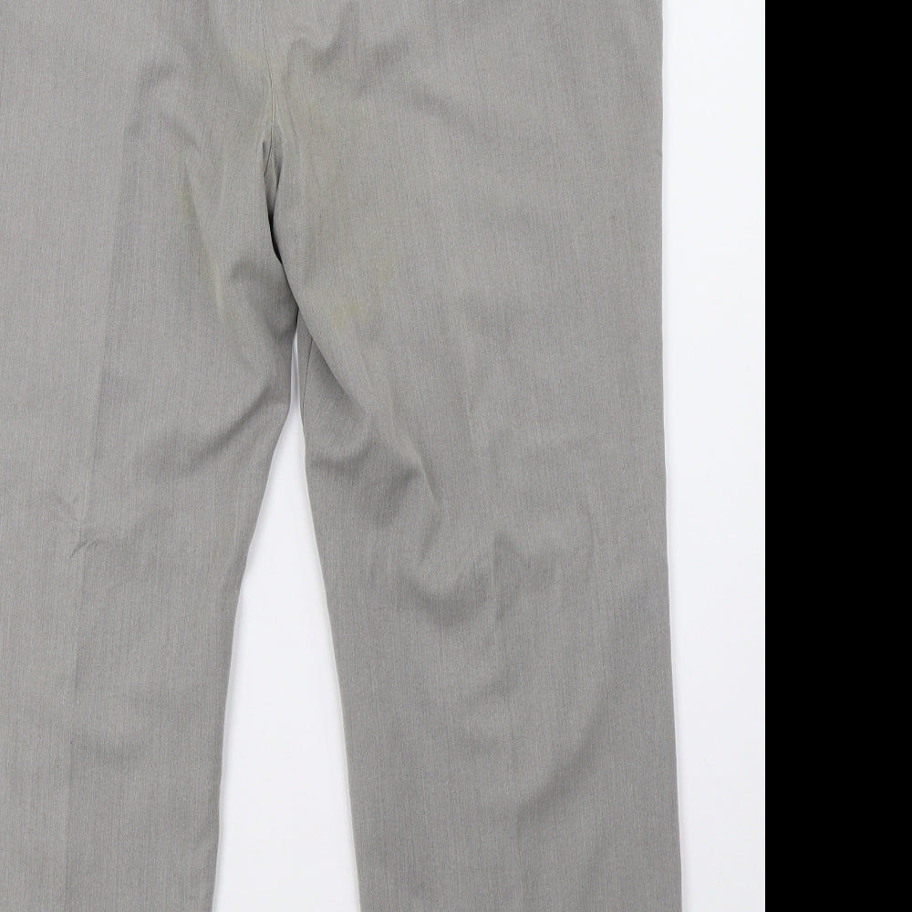 Preworn Womens Grey   Trousers  Size 16 L28 in