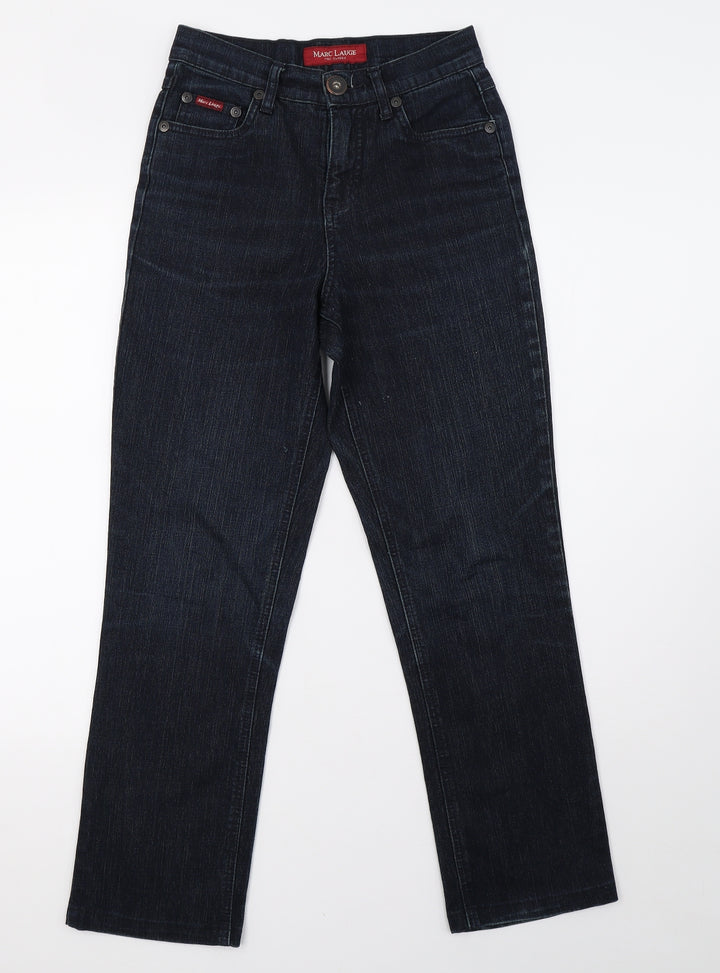 marc lauge Womens Blue Denim Skinny Jeans Size 8 L29 in