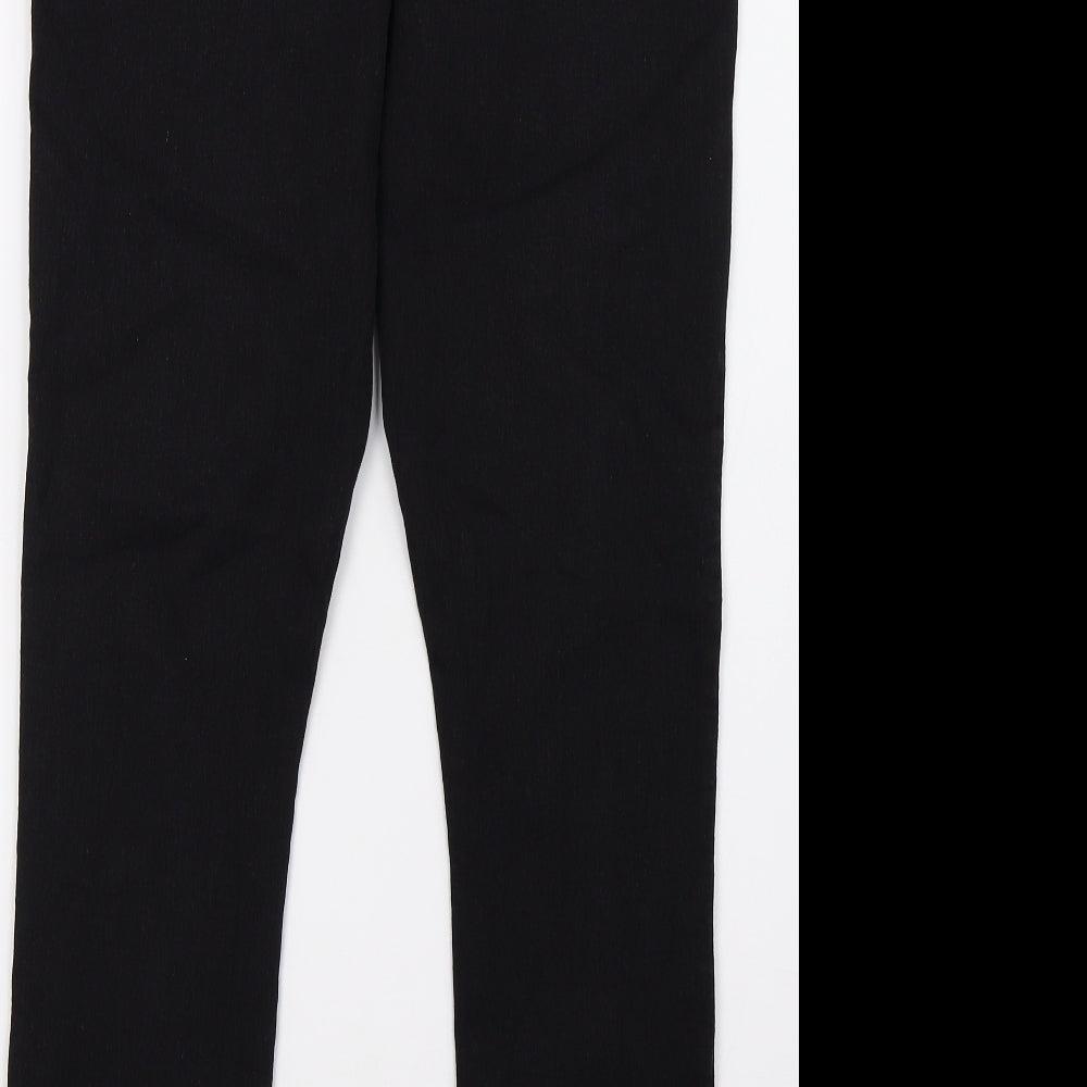 PEP&CO Womens Black  Denim Jegging Jeans Size 16 L30 in