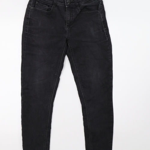 be you Womens Black  Denim Skinny Jeans Size 6 L30 in