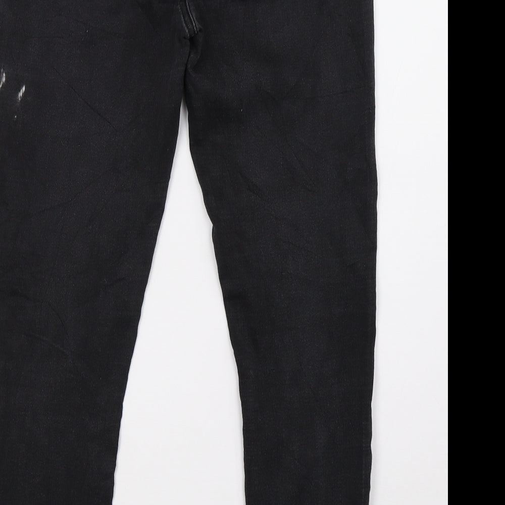 be you Womens Black  Denim Skinny Jeans Size 6 L30 in