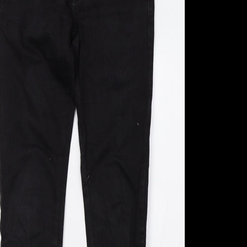 LTB Womens Black  Denim Straight Jeans Size 8 L34 in
