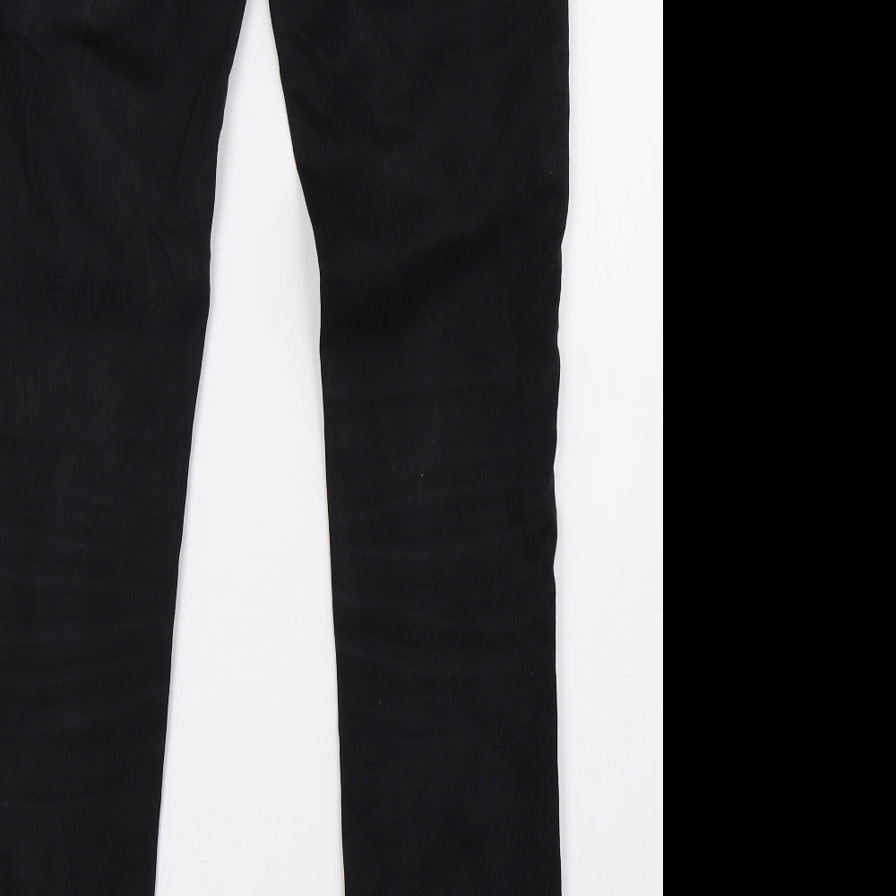 LTB Womens Black  Denim Straight Jeans Size 8 L34 in