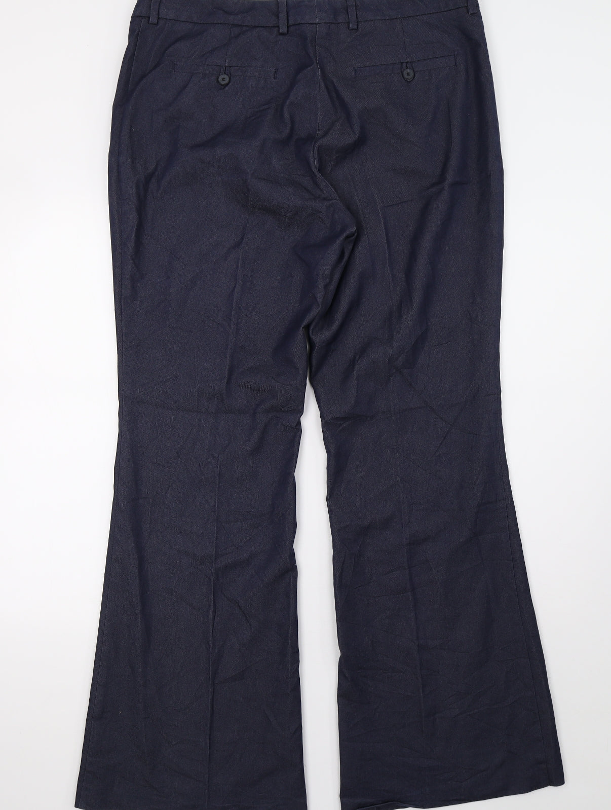 H&M Womens Blue   Trousers  Size 18 L34 in