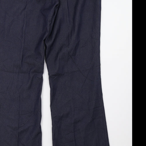 H&M Womens Blue   Trousers  Size 18 L34 in