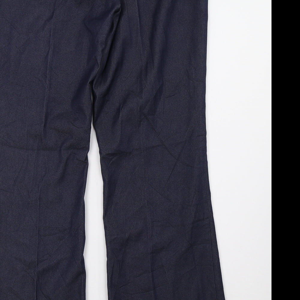 H&M Womens Blue   Trousers  Size 18 L34 in