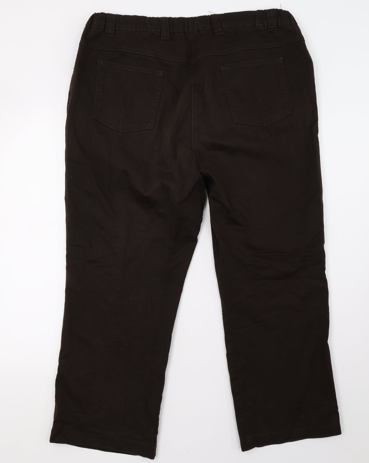 canda Womens Brown   Straight Jeans Size 20 L28 in