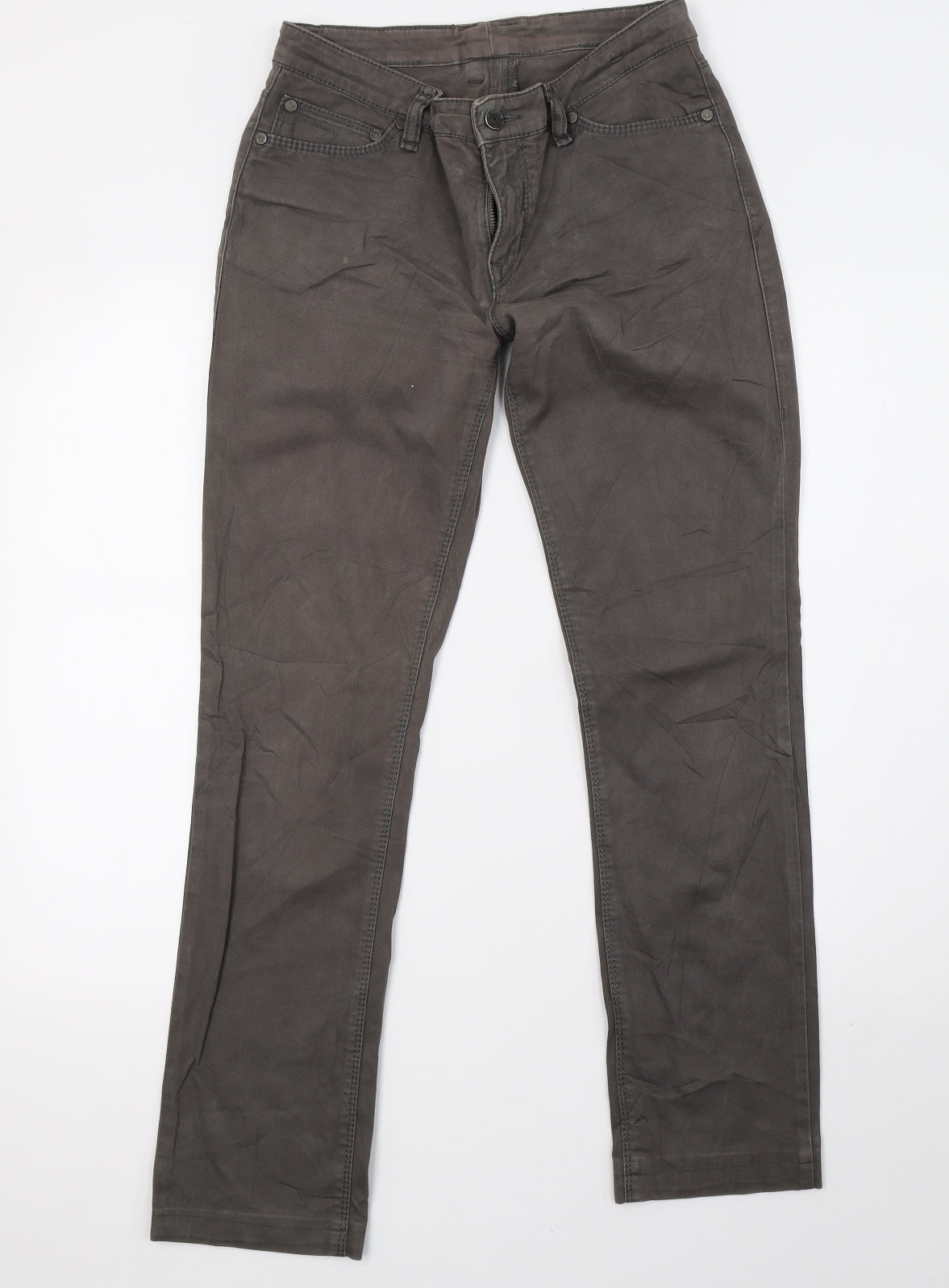Marc O'Polo Womens Brown  Denim Straight Jeans Size 10 L28 in