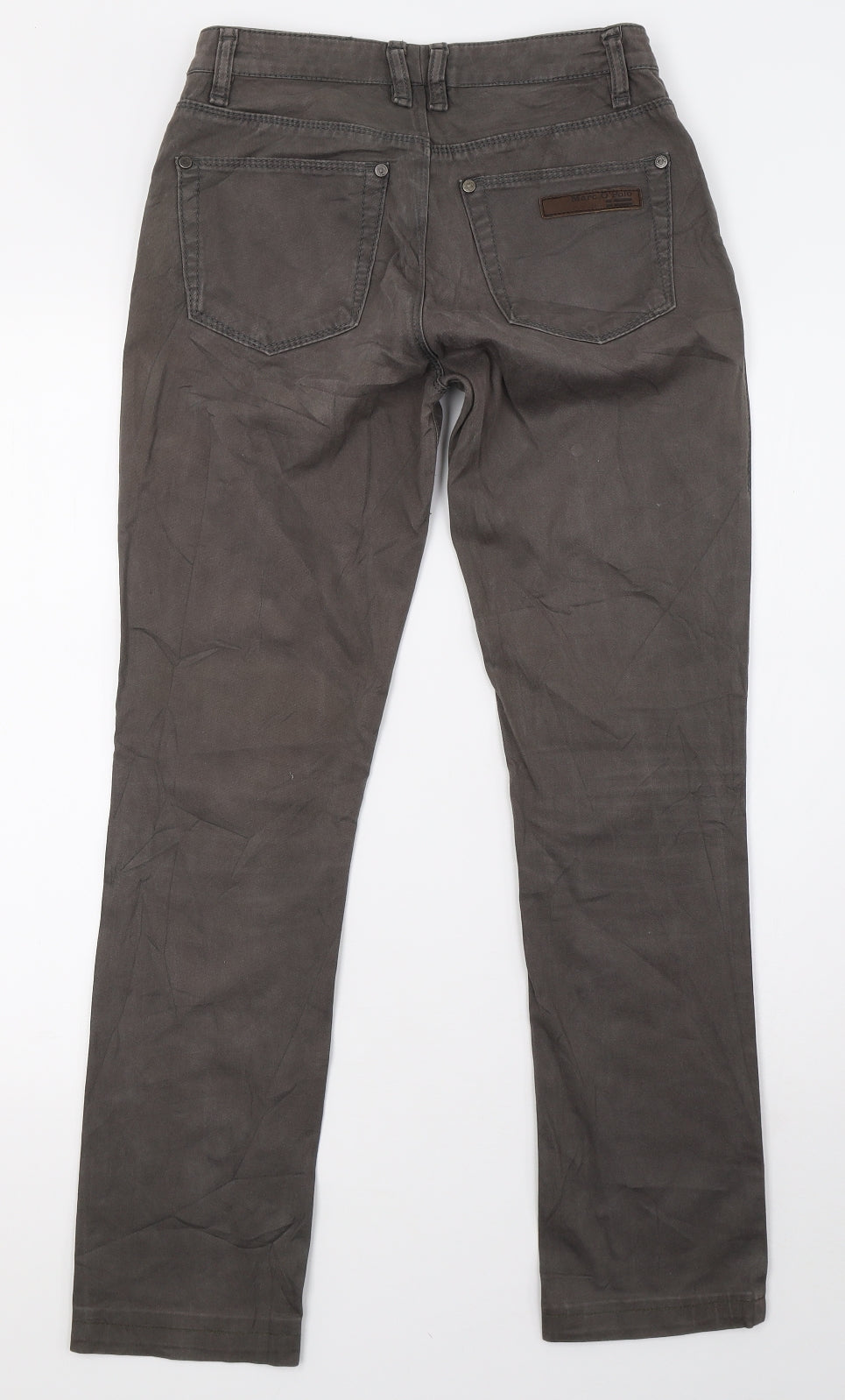 Marc O'Polo Womens Brown  Denim Straight Jeans Size 10 L28 in