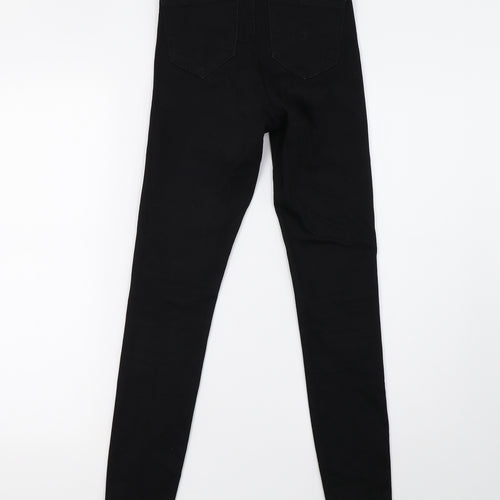 Primark Womens Black  Denim Skinny Jeans Size 6 L30 in