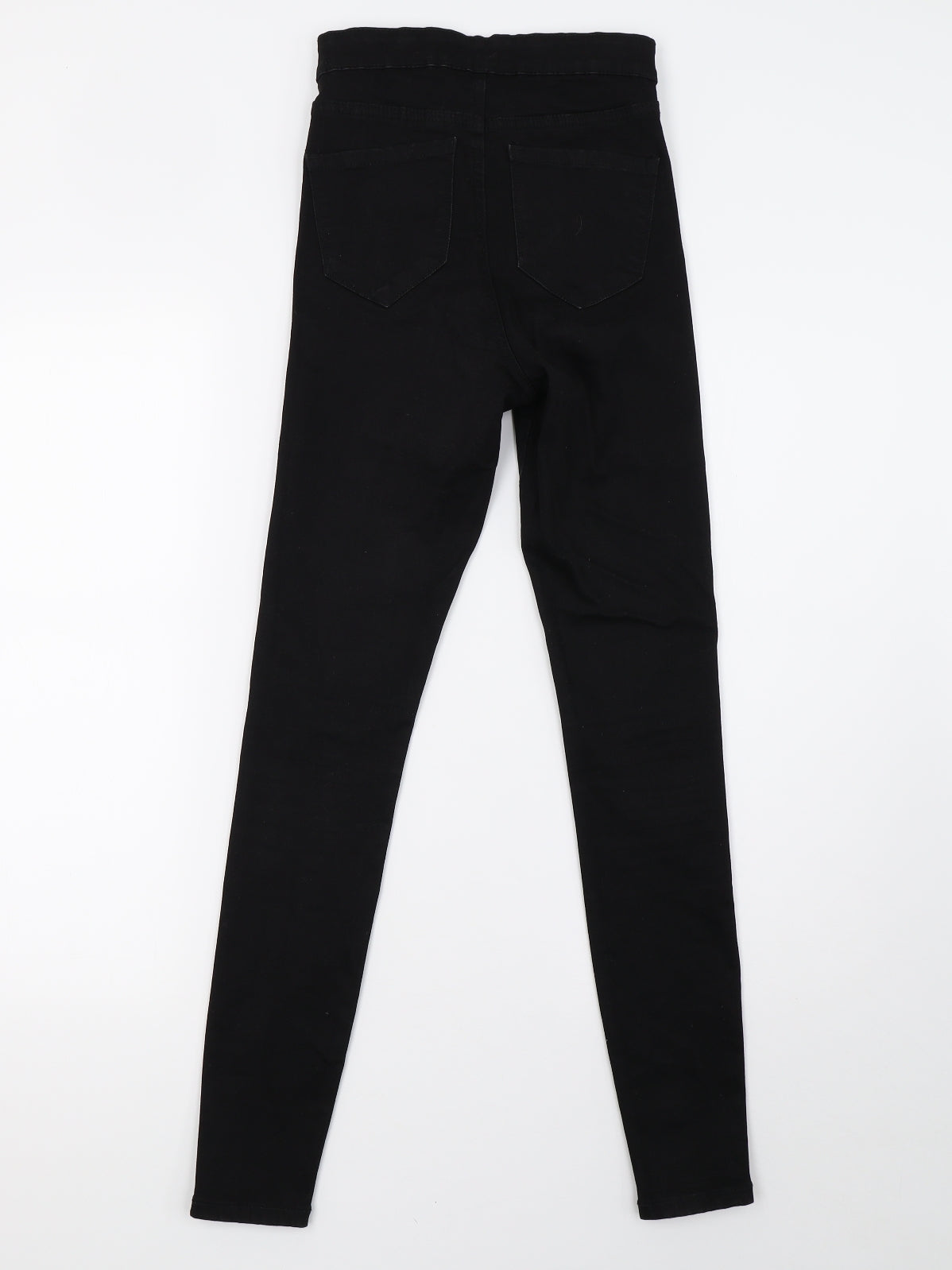 Primark Womens Black  Denim Skinny Jeans Size 6 L30 in