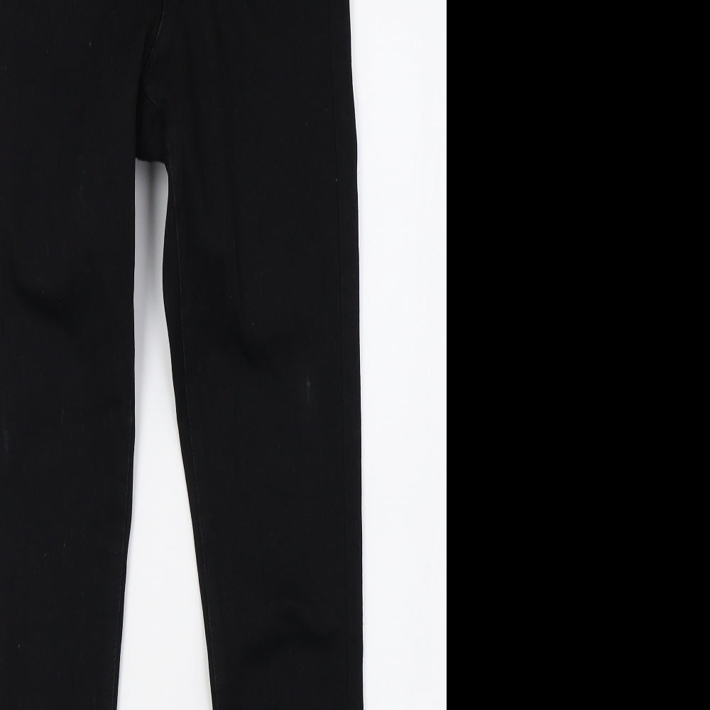 Primark Womens Black  Denim Skinny Jeans Size 6 L30 in