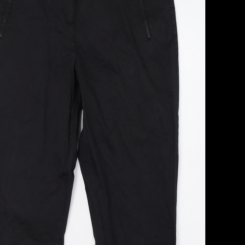 Promod Womens Black   Straight Jeans Size 14 L28 in