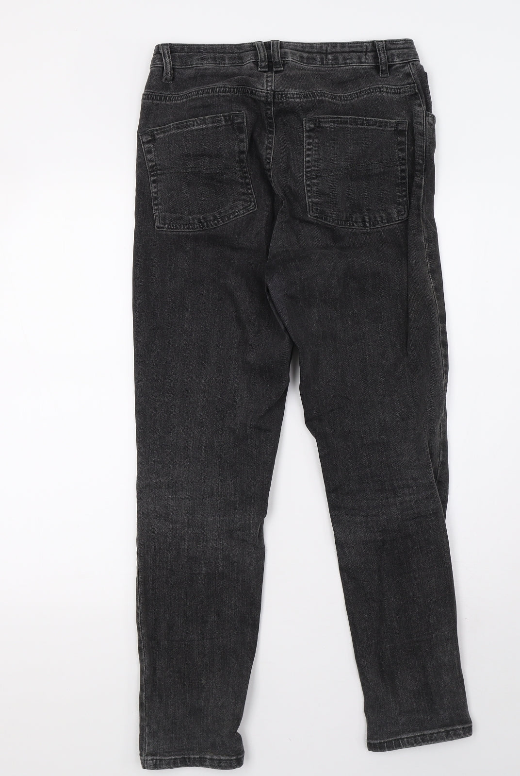 COLLUSION Womens Black  Denim Mom Jeans Size 8 L30 in