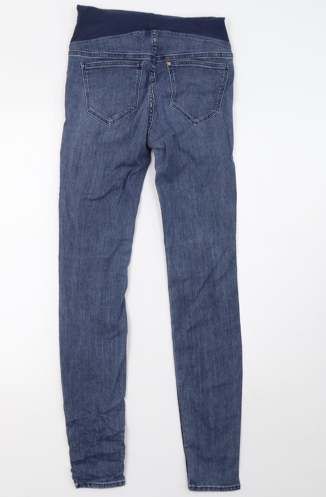 H&M Womens Blue  Denim Skinny Jeans Size 8 L30 in
