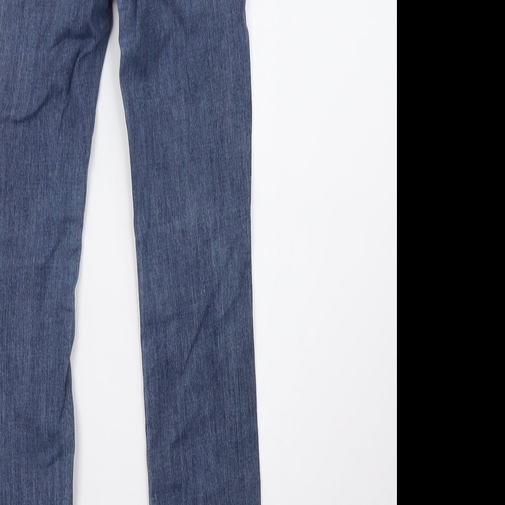 H&M Womens Blue  Denim Skinny Jeans Size 8 L30 in