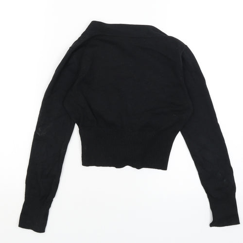 Bay Womens Black   Cardigan Jumper Size 6