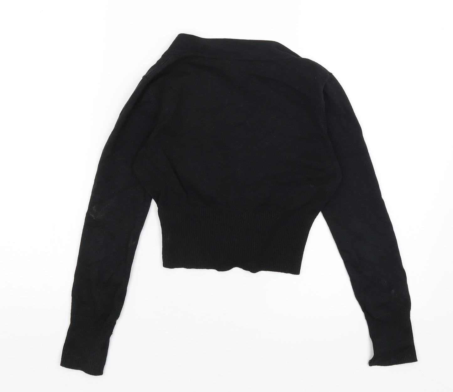 Bay Womens Black   Cardigan Jumper Size 6