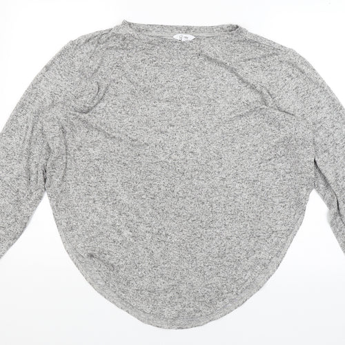 Pretty Secrets Womens Grey   Pullover Jumper Size M