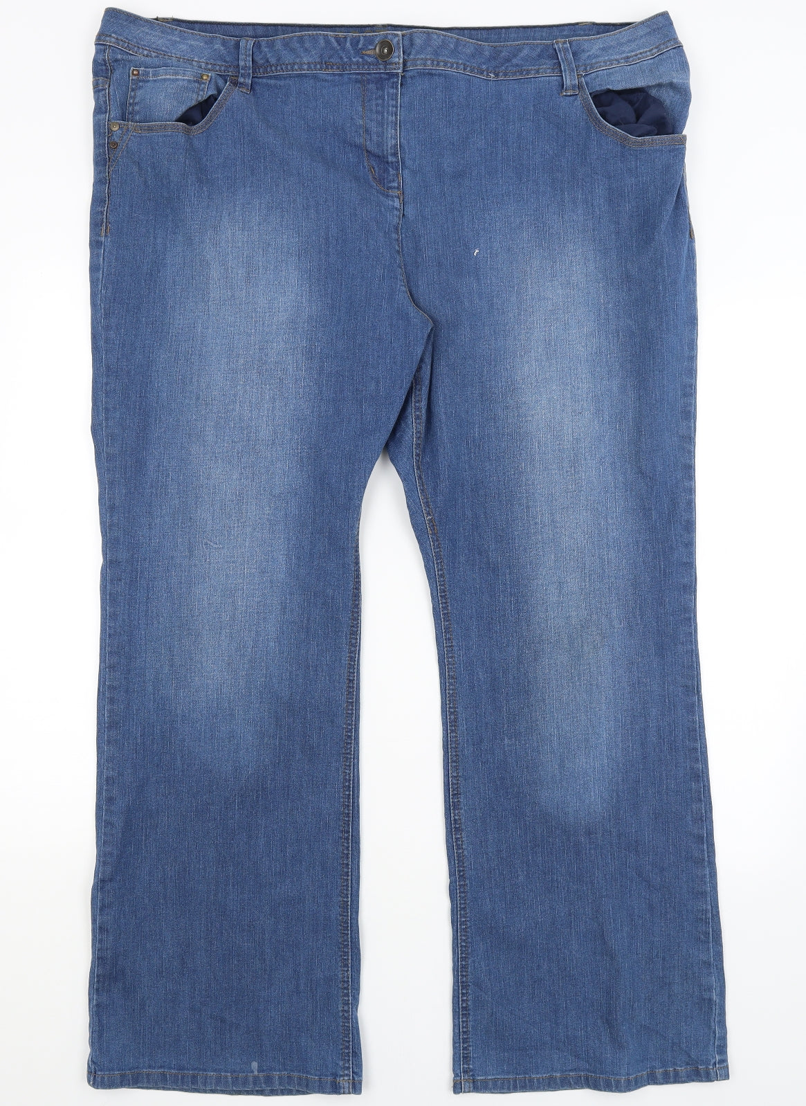 George Womens Blue   Bootcut Jeans Size 24 L30 in