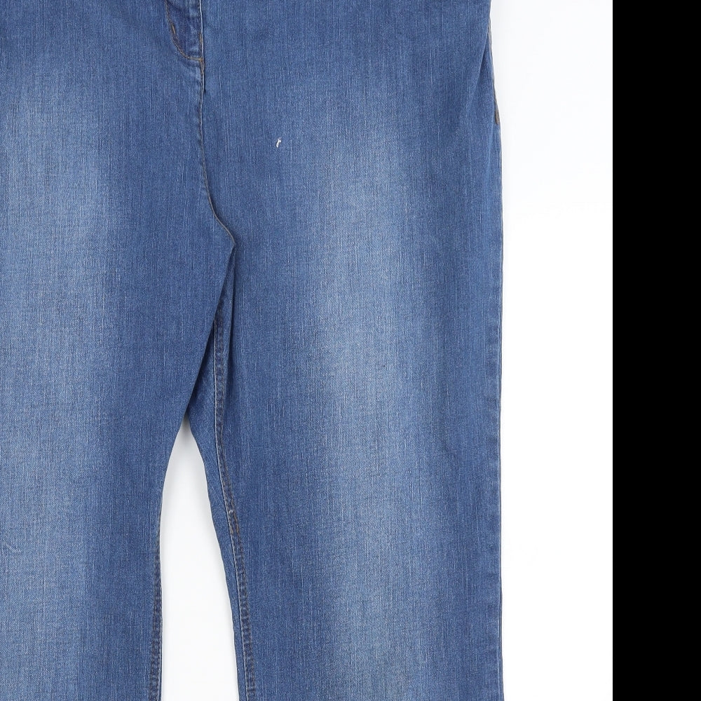 George Womens Blue   Bootcut Jeans Size 24 L30 in