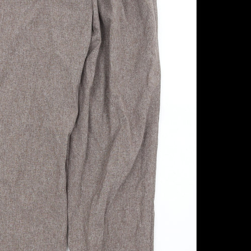 Emma Collection Womens Brown   Trousers  Size 16 L25 in