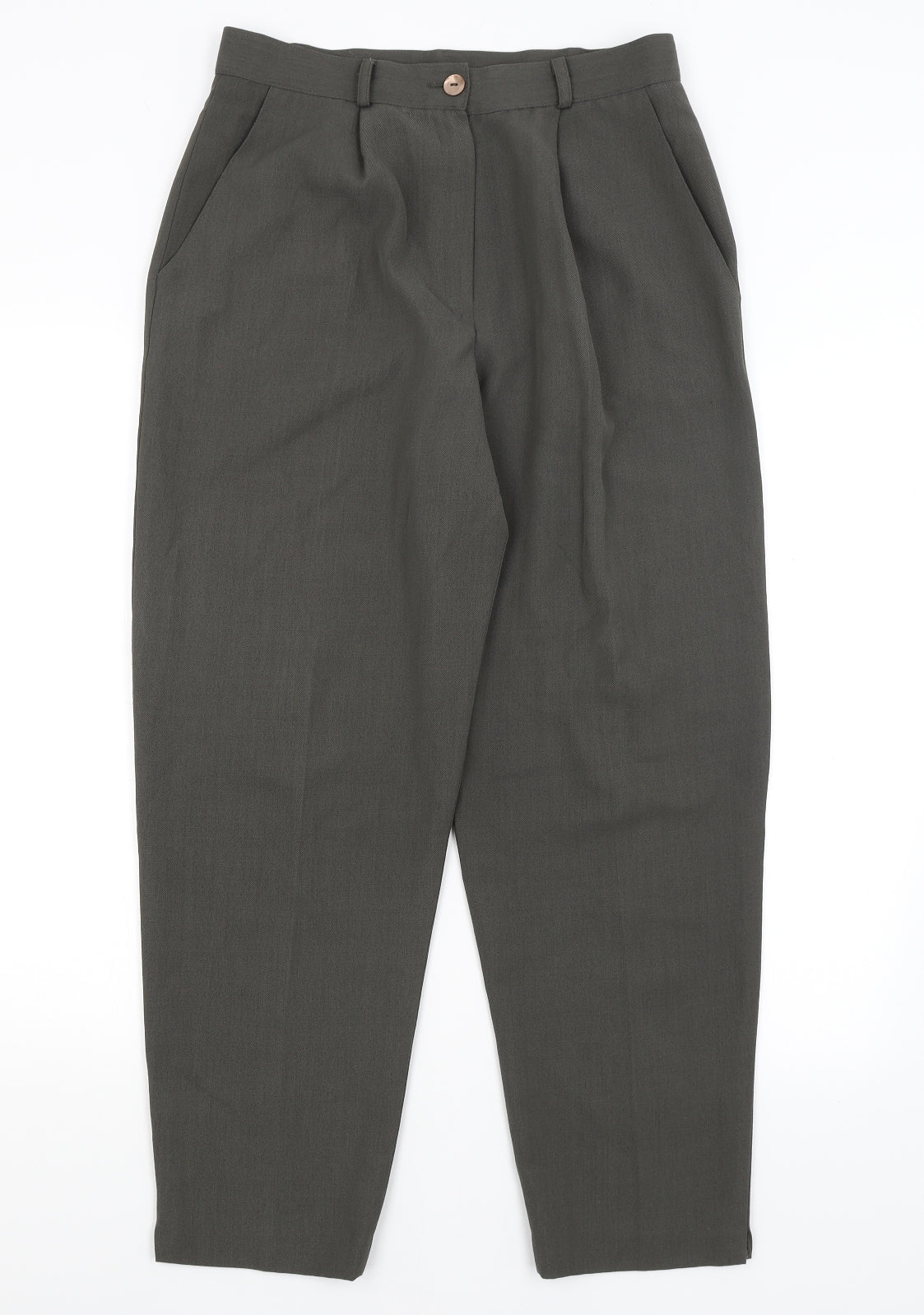 Preworn Womens Green   Trousers  Size 16 L27.5 in