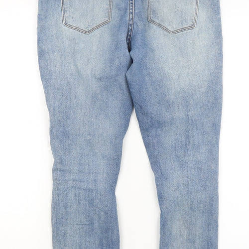 Missguided Womens Blue   Skinny Jeans Size 12 L27 in