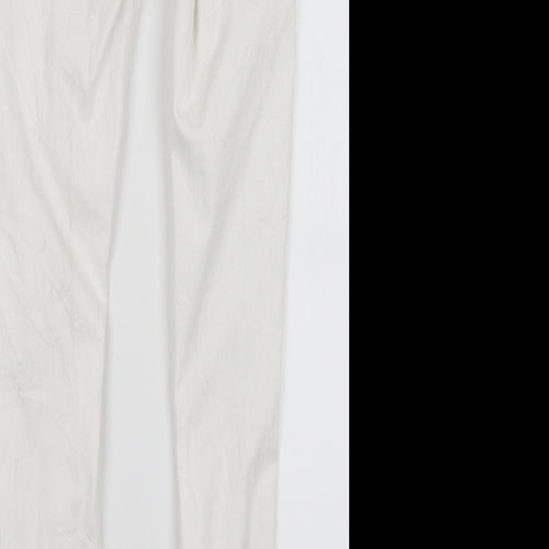Topshop Womens White   Skinny Jeans Size 28 in L29 in
