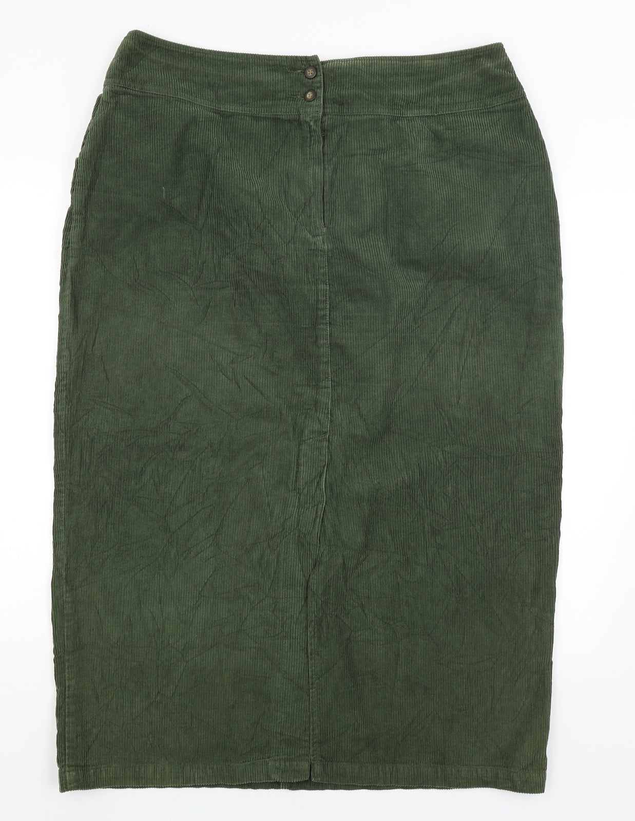 Hawkeshead Womens Green   A-Line Skirt Size 20