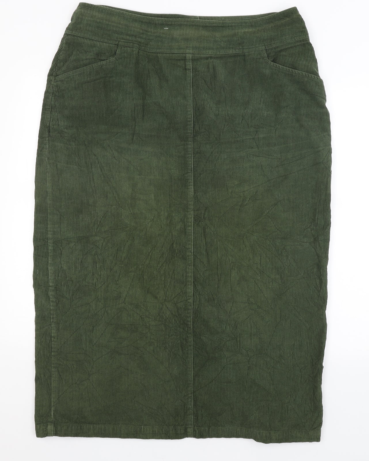 Hawkeshead Womens Green   A-Line Skirt Size 20