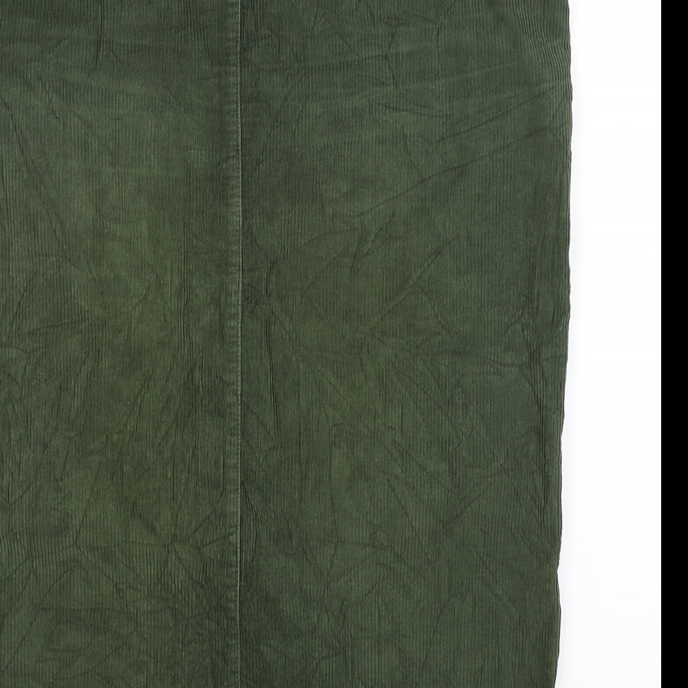 Hawkeshead Womens Green   A-Line Skirt Size 20