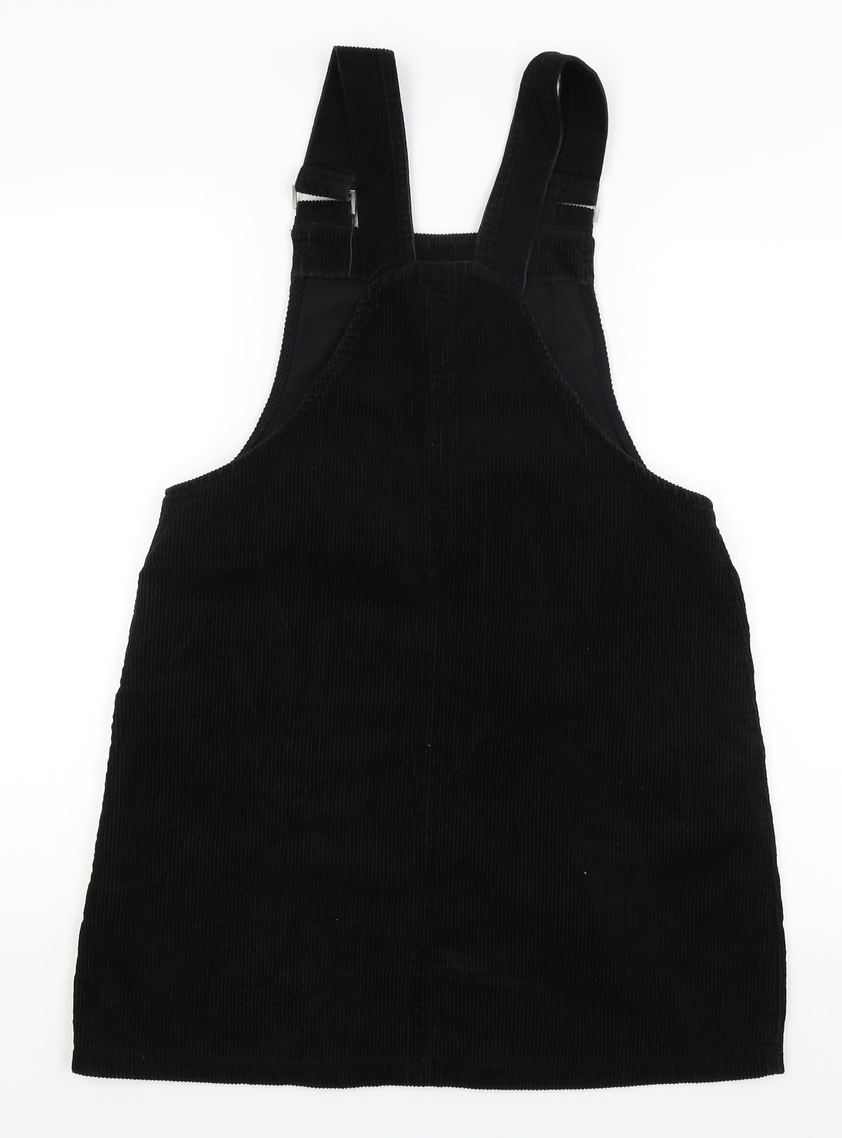 New Look Womens Black   Pinafore/Dungaree Dress  Size 12