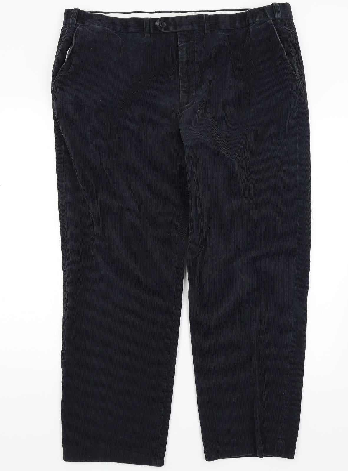 M&S Mens Blue   Trousers  Size 42 in L28 in