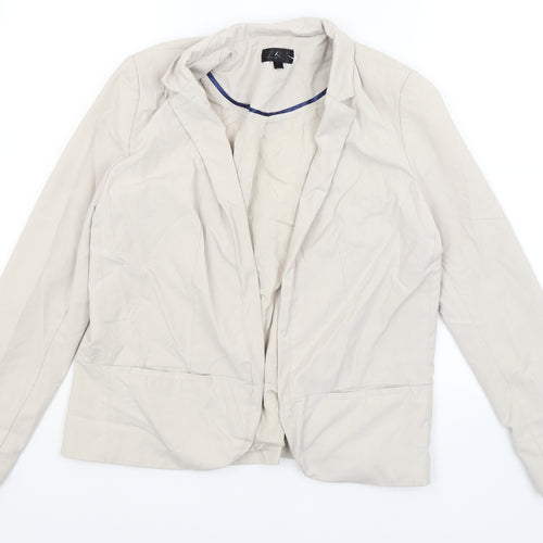 Topshop Womens Ivory   Jacket Blazer Size 12