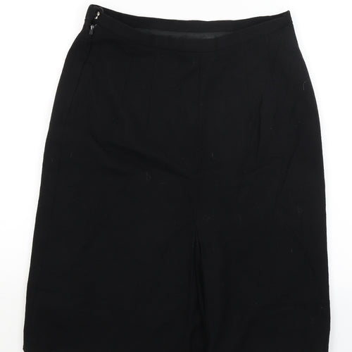 Glenlu Womens Black   A-Line Skirt Size 20