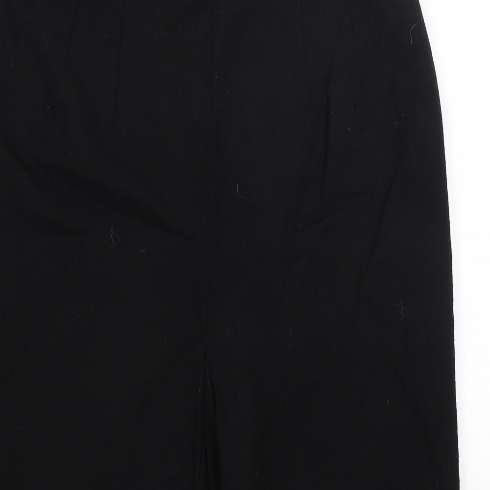 Glenlu Womens Black   A-Line Skirt Size 20